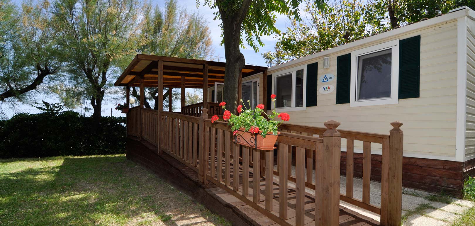 Casa mobile 1 camping spiaggia di velluto