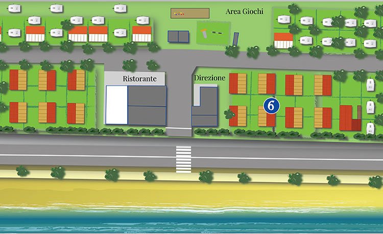 Posizione Casa Mobile 6 Mappa Casa Mobile 6